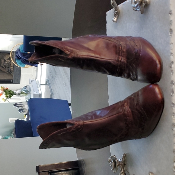 BEAUTIFUL SESTO MEUCCI LEATHER BOOTS - Picture 3 of 8